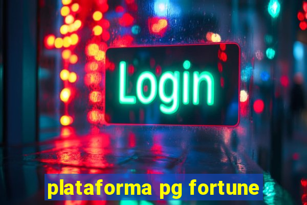 plataforma pg fortune